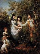 Thomas Gainsborough The Marsham Children USA oil painting artist
